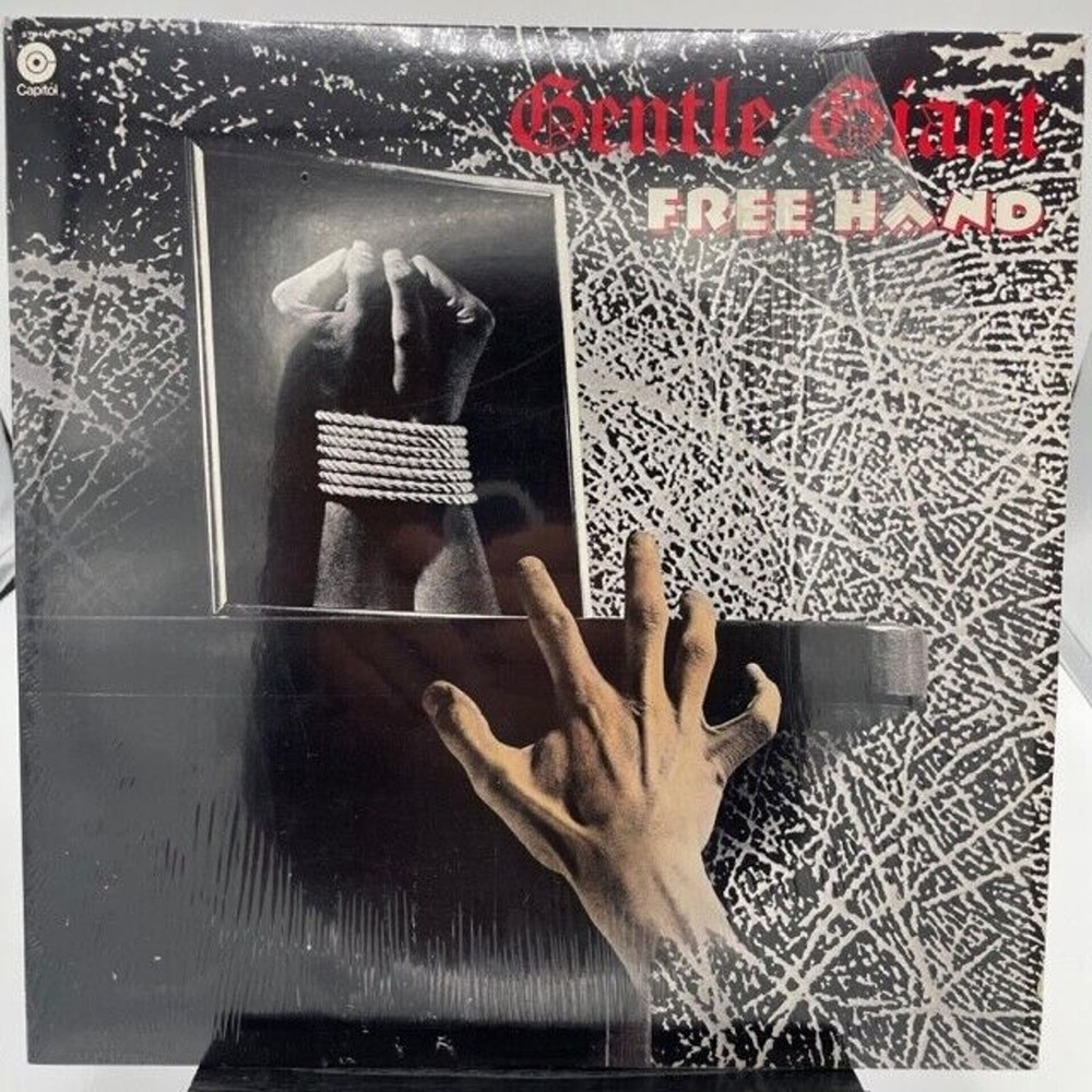 Gentle Giant Free Hand Vinyl Record Capitol ST-11428 1975 Shrink with Insert